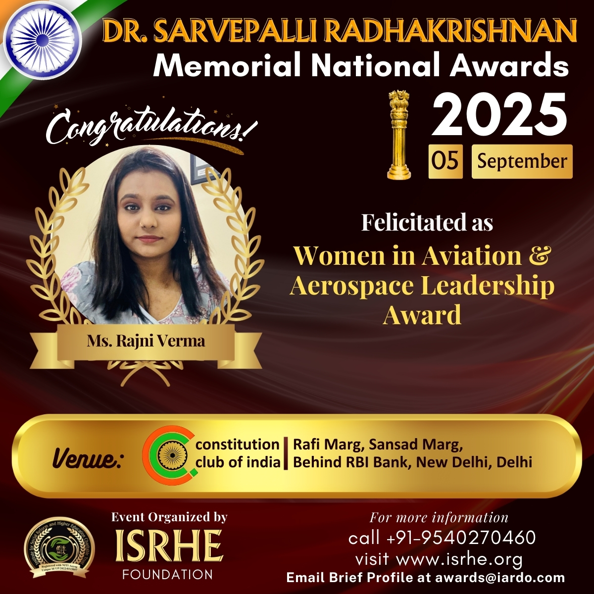 Ms. Rajni Verma